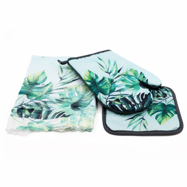 Kit Gant, Manique et Serviette De Cuisine
