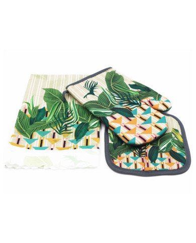 Kit Gant, Manique et Serviette De Cuisine Kit Gant, Manique et Serviette De Cuisine