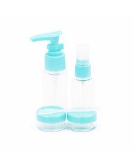 Kit De Flacon Vides Pour Voyage 4Pièces (40ml+30ml+2 x10g)