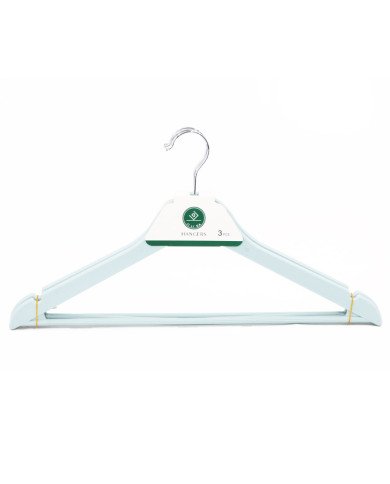 Lot de 3 cintres en plastique Lot de 3 cintres en plastique