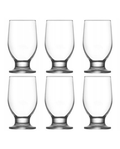 Lot de 6 Verres à Jus sur pieds 305ml Ren - LAV Lot de 6 Verres à Jus sur pieds 305ml Ren - LAV