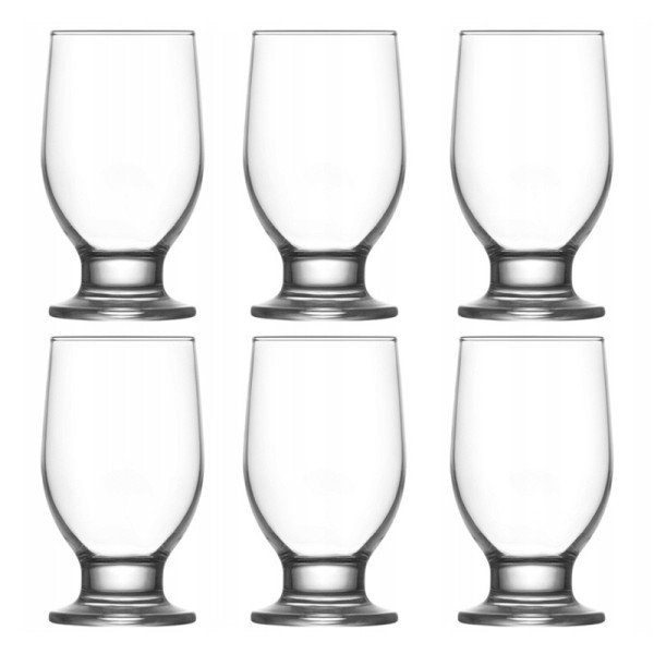 Lot de 6 Verres à Jus sur pieds 305ml Ren - LAV Lot de 6 Verres à Jus sur pieds 305ml Ren - LAV