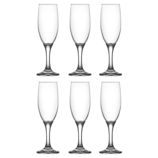 Lot de 6 Verres à pied 190ml Misket - LAV Lot de 6 Verres à pied 190ml Misket - LAV