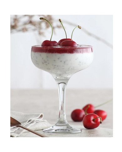 Lot de 6 Verres à pied 235ml Misket - LAV Lot de 6 Verres à pied 235ml Misket - LAV