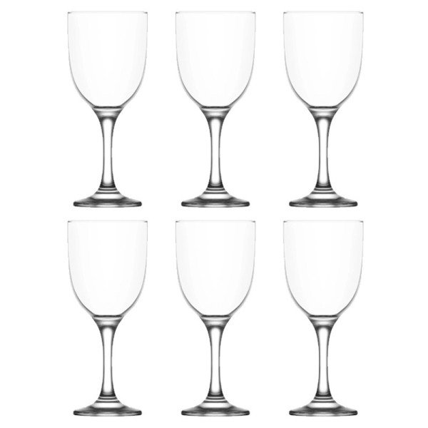 Lot de 6 Verres à pied 365ml Tokyo - LAV Lot de 6 Verres à pied 365ml Tokyo - LAV