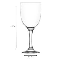 Lot de 6 Verres à pied 365ml Tokyo - LAV Lot de 6 Verres à pied 365ml Tokyo - LAV