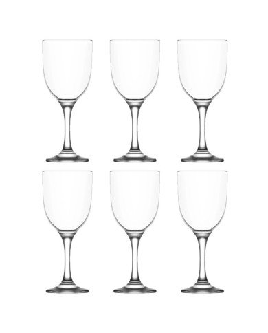Lot de 6 Verres à pied 290ml Tokyo - LAV Lot de 6 Verres à pied 290ml Tokyo - LAV