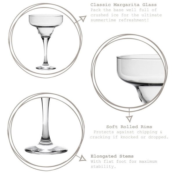 Lot de Verres à pied 300ml Misket - LAV