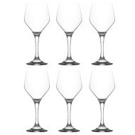 Lot de 6 Verres à pied 260ml Ella - LAV