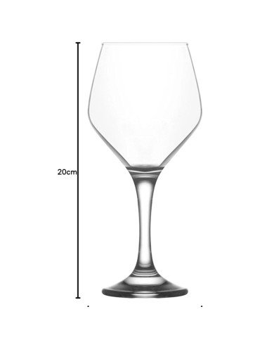 Lot de 6 Verres à pied 260ml Ella - LAV Lot de 6 Verres à pied 260ml Ella - LAV