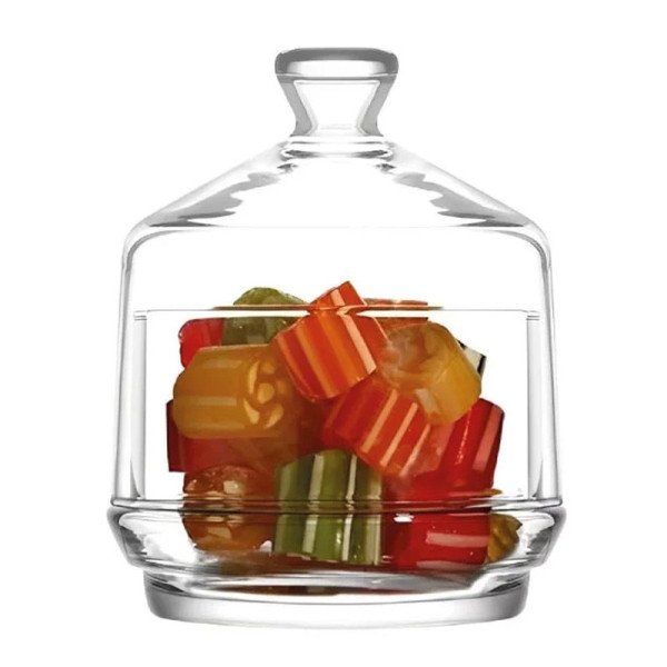 Bonbonnière en Verre 260ml Berry - LAV Bonbonnière en Verre 260ml Berry - LAV