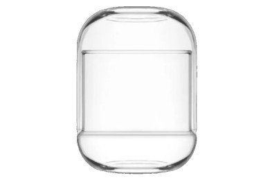 Bocal à Biscuits en Verre 380ml Duo - LAV