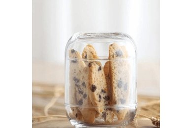 Bocal à Biscuits en Verre 380ml Duo - LAV