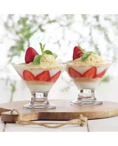 Lot de 6 Coupes à glace 165ml Crema - LAV Lot de 6 Coupes à glace 165ml Crema - LAV