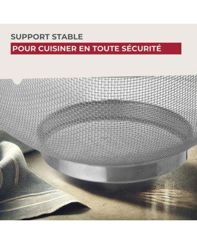 Passoire Tamis Inox 20cm avec poignée - FACKELMANN Passoire Tamis Inox 20cm avec poignée - FACKELMANN