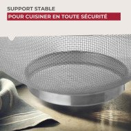 Passoire Tamis Inox 20cm avec poignée - FACKELMANN