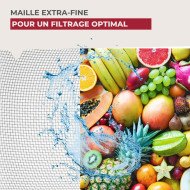 Passoire Tamis Inox 20cm avec poignée - FACKELMANN