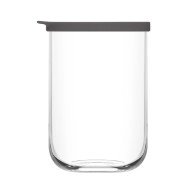 Récipient Cylindrique en Verre avec Couvercle Hermétique 1L Duo - LAV Récipient Cylindrique en Verre avec Couvercle Hermétique 1L Duo - LAV