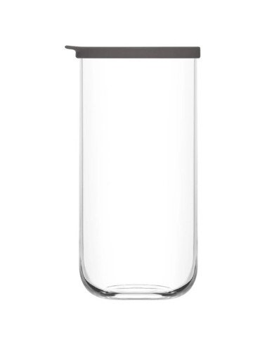 Récipient Cylindrique en Verre avec Couvercle Hermétique 1,4L Duo - LAV Récipient Cylindrique en Verre avec Couvercle Hermétique 1,4L Duo - LAV