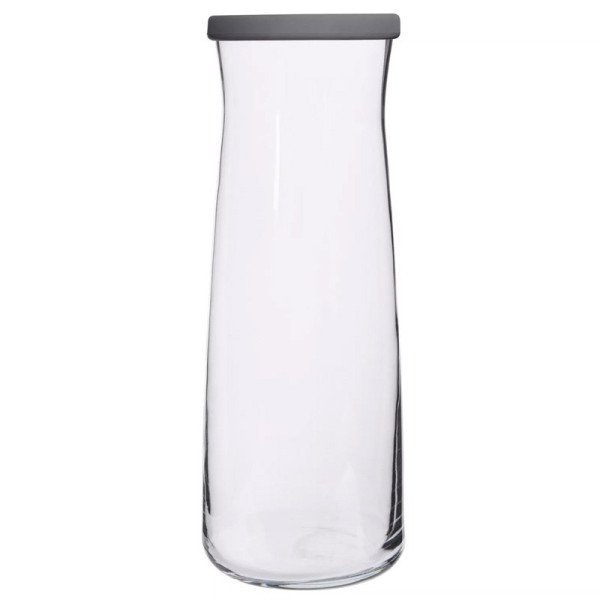 Carafe en Verre avec Couvercle Hermétique 1L - Design Moderne - Idéale pour Eau et Jus - LAV Carafe en Verre avec Couvercle Hermétique 1L - Design Moderne - Idéale pour Eau et Jus - LAV
