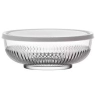 Bol en Verre avec Couvercle Hermétique 880ml - Design Moderne - Idéal pour Conservation et Service - LAV