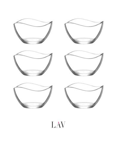 Lot de 6 Verrines 65ml Vira - LAV Lot de 6 Verrines 65ml Vira - LAV