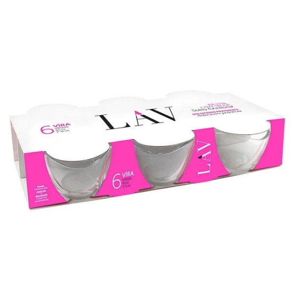 Lot de 6 Verrines 65ml Vira - LAV Lot de 6 Verrines 65ml Vira - LAV