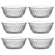 Lot de 6 Bols en Verre 345ml Alinda - LAV