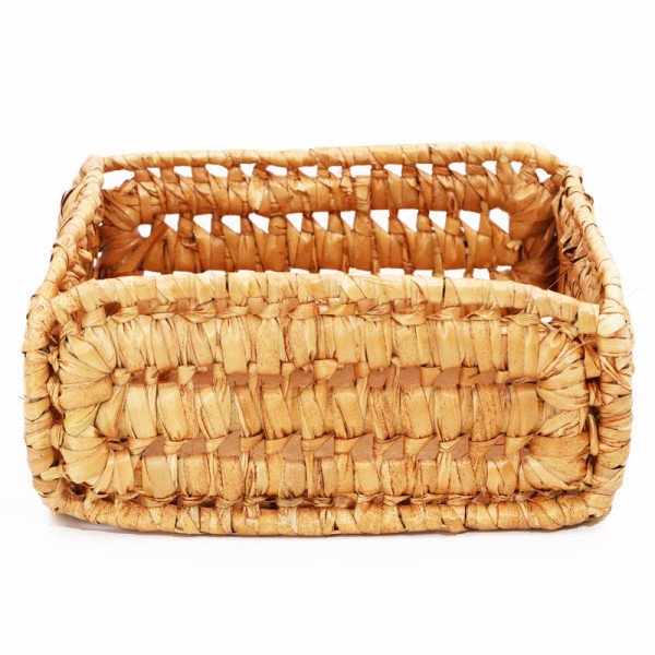 Corbeille à Pain Rectangulaire en Paille Tissé 23 x 17cm Corbeille à Pain Rectangulaire en Paille Tissé 23 x 17cm