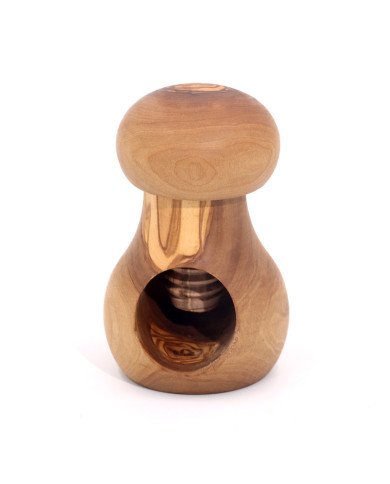 Casse Noix en Bois d’Olivier - Artisanat Tunisien Authentique