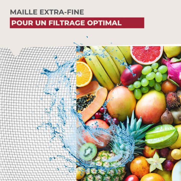 Passoire Tamis Inox 26cm avec poignée - FACKELMANN