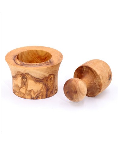 Pilon à Ail en Bois d’Olivier T2 - Artisanat Tunisien Authentique Pilon à Ail en Bois d’Olivier T2 - Artisanat Tunisien Authentique