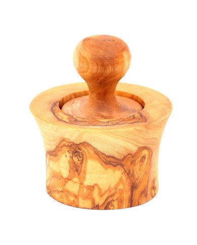 Pilon à Ail en Bois d’Olivier T2 - Artisanat Tunisien Authentique Pilon à Ail en Bois d’Olivier T2 - Artisanat Tunisien Authentique