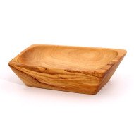 Porte Savon en Bois d’Olivier - Artisanat Tunisien Authentique