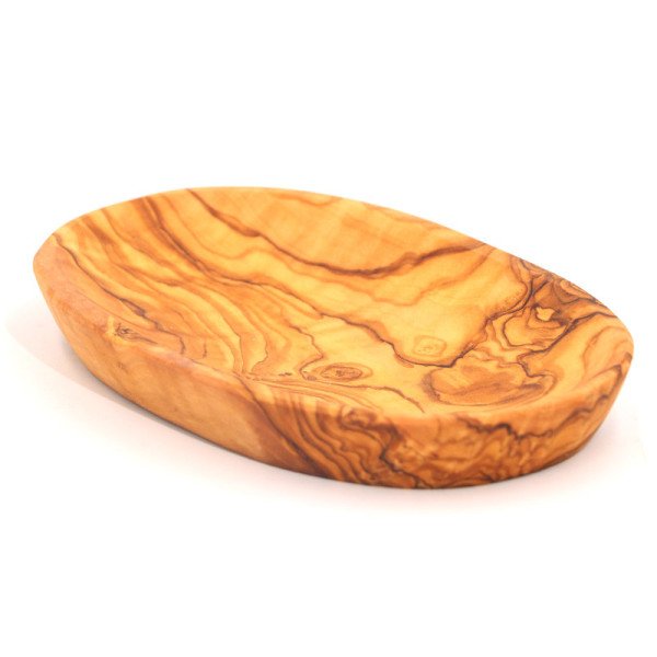 Ravier Ovale en Bois d’Olivier T4 - Artisanat Tunisien Authentique Ravier Ovale en Bois d’Olivier T4 - Artisanat Tunisien Authentique