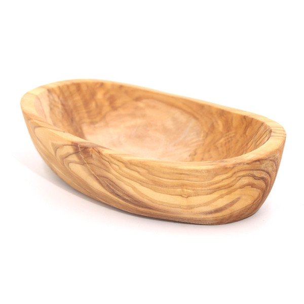 Ravier Ovale en Bois d’Olivier T2 - Artisanat Tunisien Authentique Ravier Ovale en Bois d’Olivier T2 - Artisanat Tunisien Authentique
