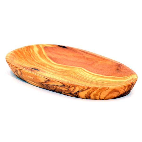 Ravier Ovale en Bois d’Olivier T5 - Artisanat Tunisien Authentique Ravier Ovale en Bois d’Olivier T5 - Artisanat Tunisien Authentique