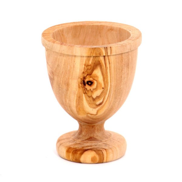 Coquetier en Bois d’Olivier - Artisanat Tunisien Authentique Coquetier en Bois d’Olivier - Artisanat Tunisien Authentique