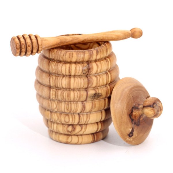 Boite à Miel en Bois d’Olivier T2 - Artisanat Tunisien Authentique Boite à Miel en Bois d’Olivier T2 - Artisanat Tunisien Authentique