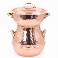 Couscoussier en Cuivre B.B 0,5 Litre – Tradition et Excellence pour une Cuisson Authentique