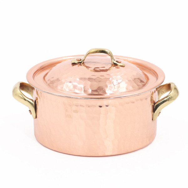 Faitout en Cuivre Ø 16cm – Tradition et Excellence pour une Cuisson Authentique Faitout en Cuivre Ø 16cm – Tradition et Excellence pour une Cuisson Authentique