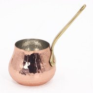 Zezoua Bombée en Cuivre Martelé - Artisanale et Élégante