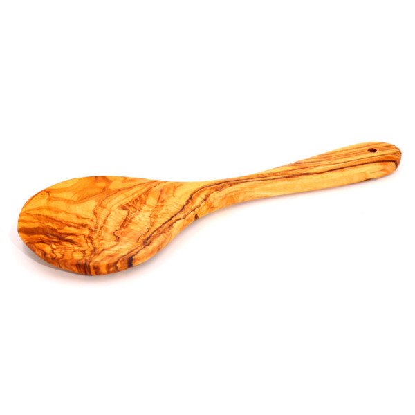 Cuillère Large en Bois d’Olivier 25cm - Artisanat Tunisien Authentique Cuillère Large en Bois d’Olivier 25cm - Artisanat Tunisien Authentique