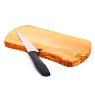 Planche à Découper en Bois d’Olivier 30cm – Artisanal & naturel