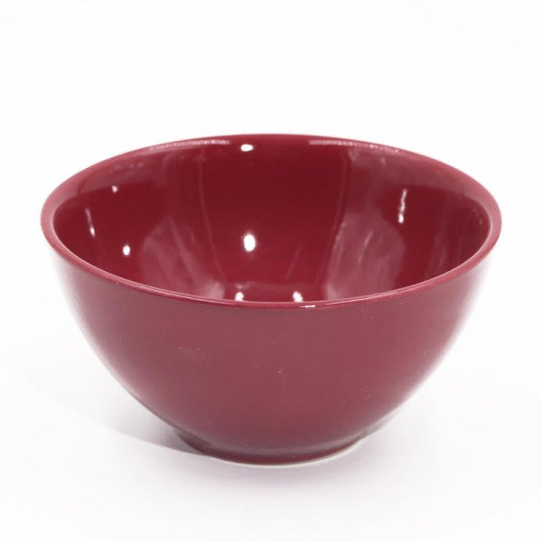 Service à soupe 7 pièces en céramique en Blanc et Rouge Service à soupe 7 pièces en céramique en Blanc et Rouge