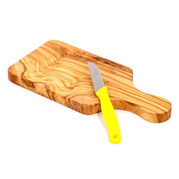 Planche à Découper en Bois d’Olivier 27cm – Artisanal & naturel Planche à Découper en Bois d’Olivier 27cm – Artisanal & naturel