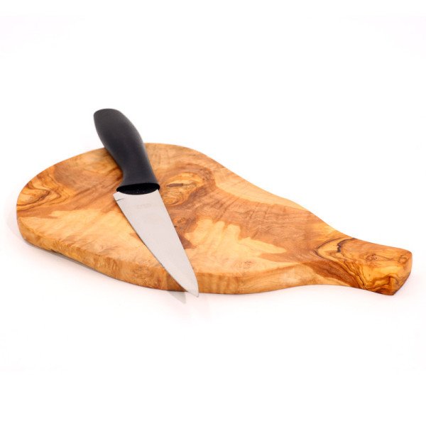 Planche à Découper en Bois d’Olivier 31cm – Artisanal & naturel Planche à Découper en Bois d’Olivier 31cm – Artisanal & naturel