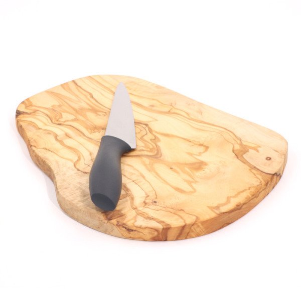Planche à Découper en Bois d’Olivier 31x24cm – Artisanal & Naturel