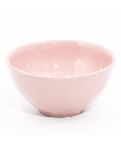 Service à soupe 7 pièces en céramique en Rose et Blanc Service à soupe 7 pièces en céramique en Rose et Blanc