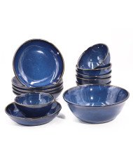 SERVICE A TABLE 13PCS BLEU MARINE